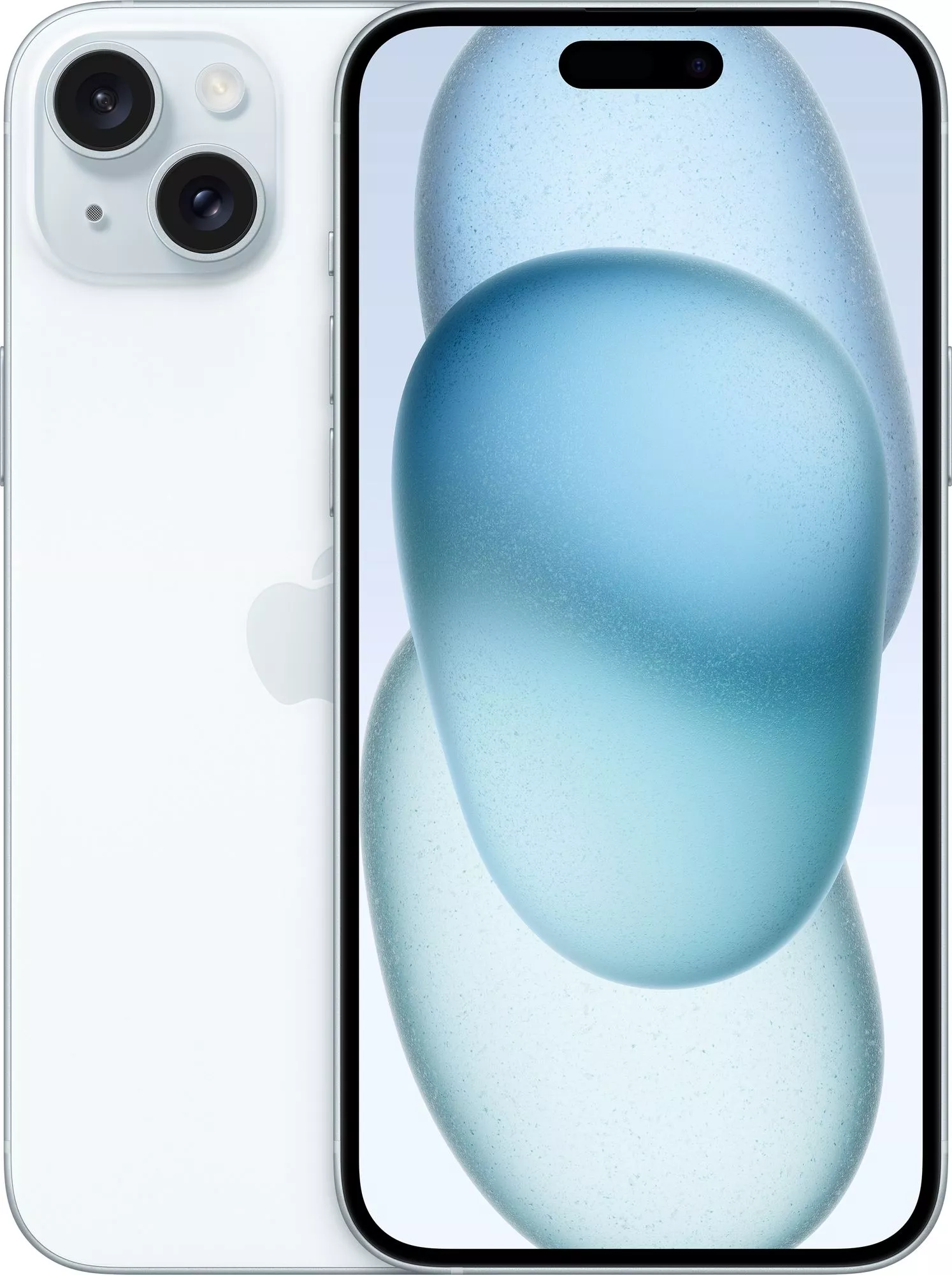 Смартфон Apple iPhone 15 256 ГБ, Dual: nano SIM + eSIM, голубой